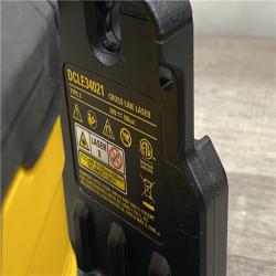 AS-IS DEWALT 20V Green Cross Line Laser Level (Tool-Only)