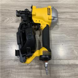 AS-IS DEWALT 1-3/4 in. 15 Degree Pneumatic Coil Roofing Nailer