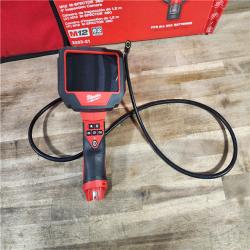 HOUSTON LOCATION - AS-IS MILWAUKEE M12 12V Lithium-Ion Cordless M-SPECTOR 360-Degree 4 Ft. Inspection Camera Kit