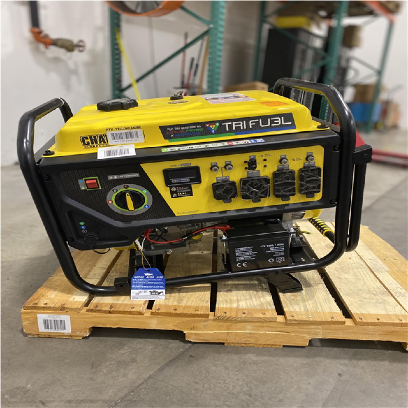 Dallas Location - As-Is Champion 201412 11500W Tri Fuel Generator