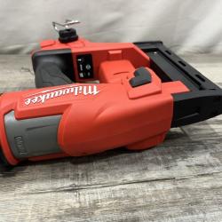 AS-IS Milwaukee FUEL 18-Volt Lithium-Ion Brushless Cordless 18-Gauge 1/4 in. Narrow Crown Stapler (Tool-Only)