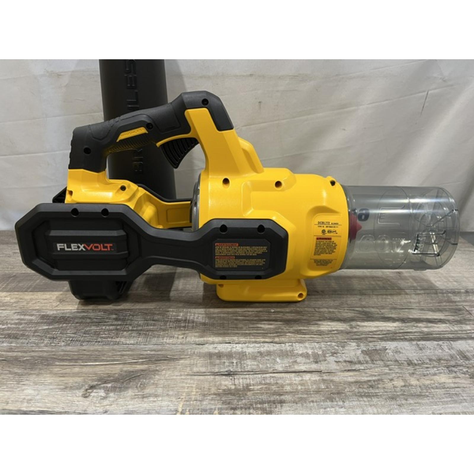 AS-IS DEWALT FLEXVOLT 60V MAX 125 MPH 600 CFM Brushless Cordless Battery Powered Blower (Tool Only)