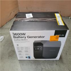 CALIFORNIA AS-IS ECOFLOW 1800-WATT DELTA 3 BATTERY GENERATOR
