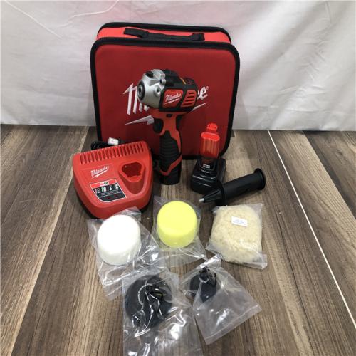 AS-IS Milwaukee 12V Lithium-Ion Cordless Variable Speed Polisher/Sander Kit