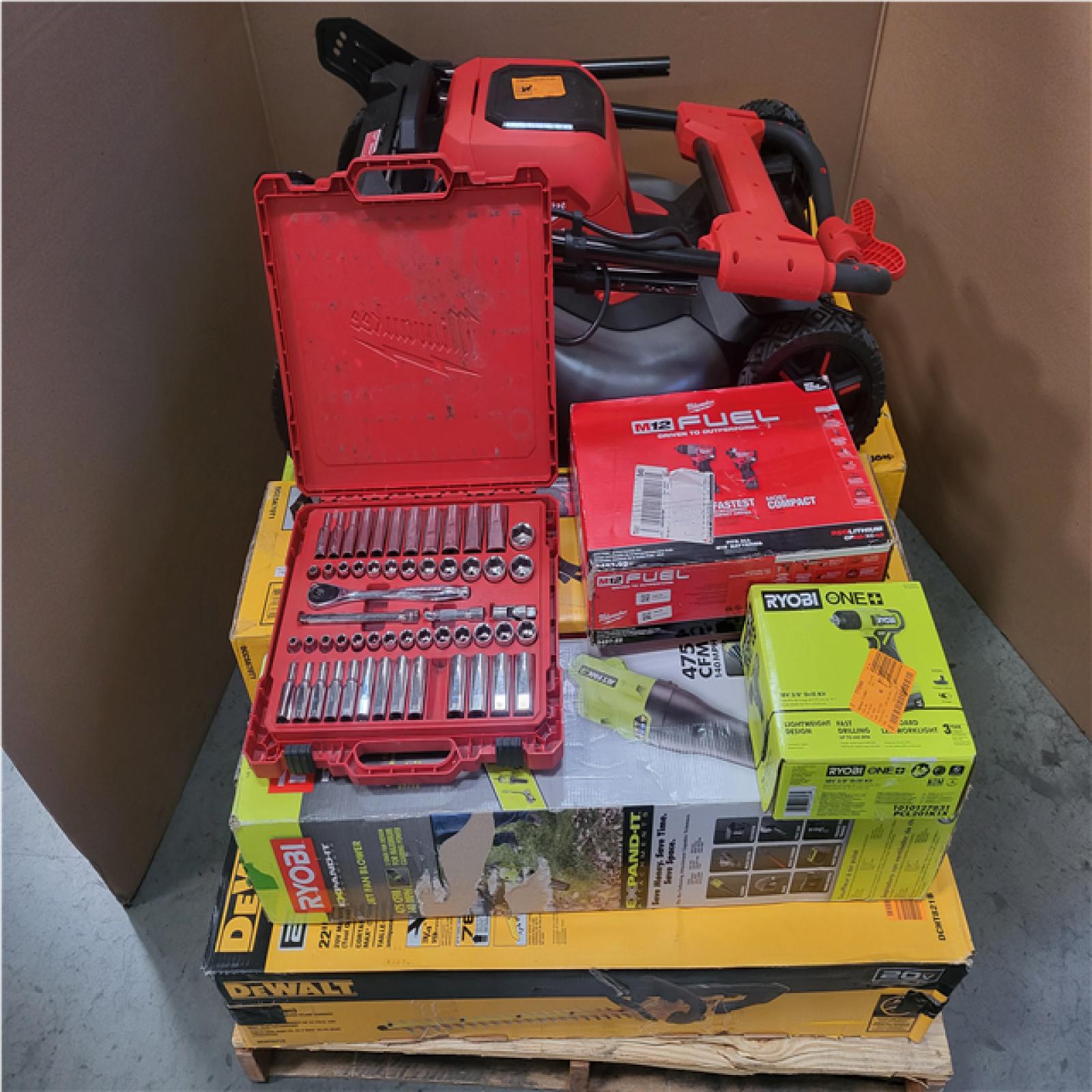 CALIFORNIA AS-IS TOOL PALLET