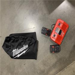 Dallas Location - As-Is Milwaukee M18 FUEL Brushless Cordless 21 in. Walk Behind Dual Battery Self-Propelled Mower Kit