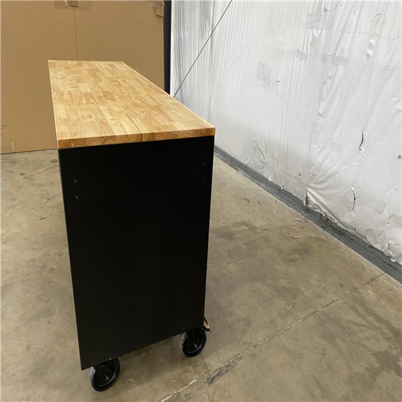 Houston Location - AS-IS Husky 72 in. 18-Drawer Mobile Workbench