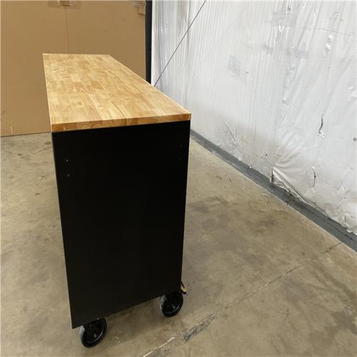 Houston Location - AS-IS Husky 72 in. 18-Drawer Mobile Workbench