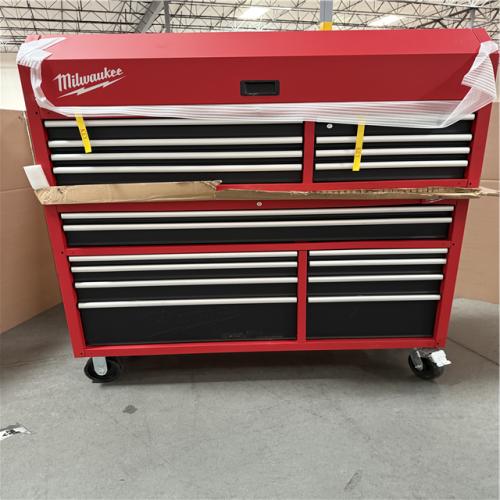 California AS-IS Milwaukee High Capacity Steel Storage Chest & Cabinet