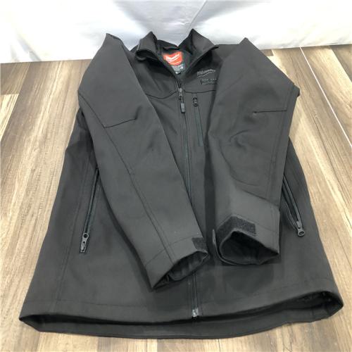 AS-IS Milwaukee Men's Medium 12V Lithium-Ion Cordless TOUGHSHELL Black Heated Jacket (Jacket and Charger/Power Source Only)