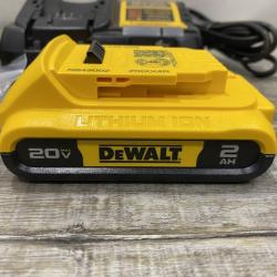 AS-IS DEWALT Atomic 20V Lithium-Ion Cordless Compact 1/2 in. Drill/Driver Kit