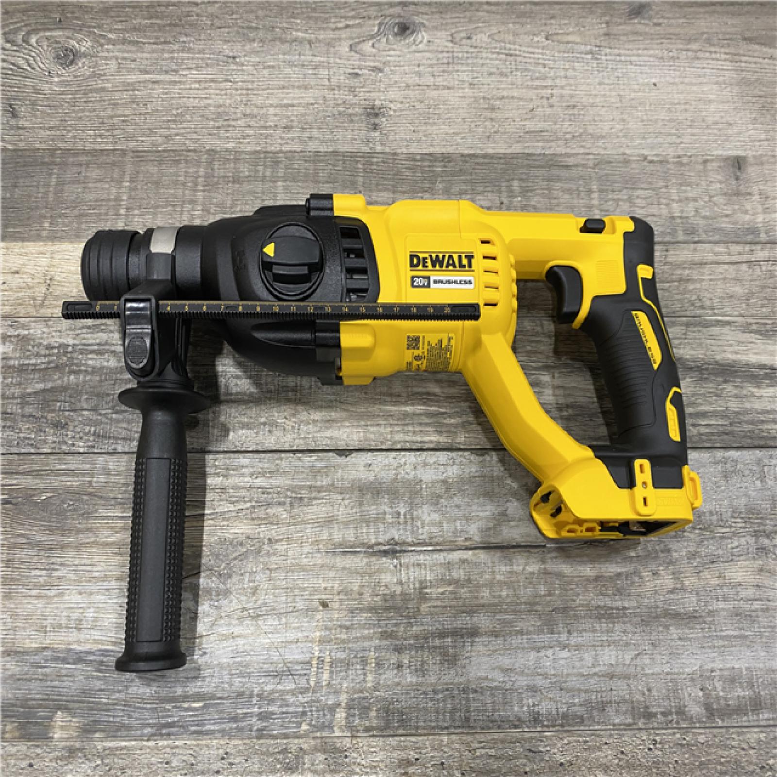 AS-IS DEWALT 20V MAX Cordless Brushless 1 in. SDS Plus D-Handle Concrete and Masonry Rotary Hammer (Tool Only)
