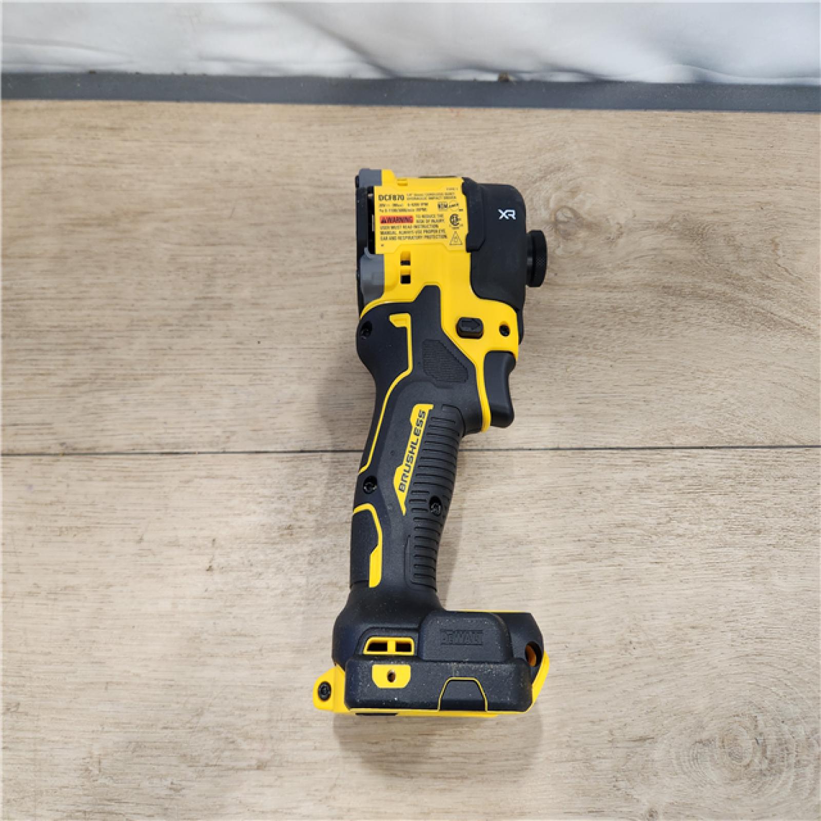AS-IS- DeWalt 20V MAX XR 1/4 in. Cordless Brushless Hydraulic Impact Driver Tool Only
