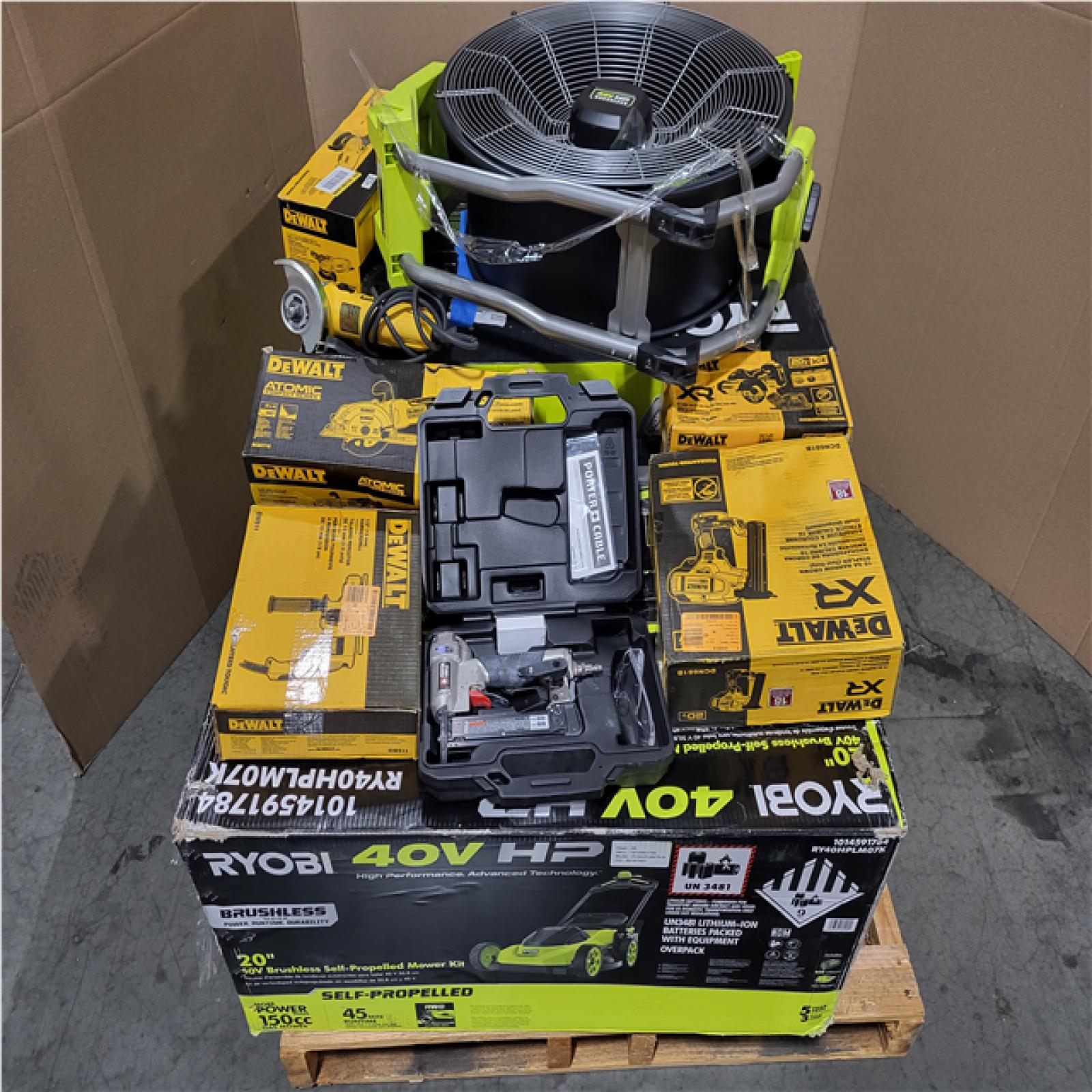 CALIFORNIA AS-IS TOOL PALLET