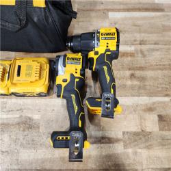 HOUSTON LOCATION - AS - IS DEWALT ATOMIC 20V MAX Lithium-Ion Cordless 2-Tool Combo Kit