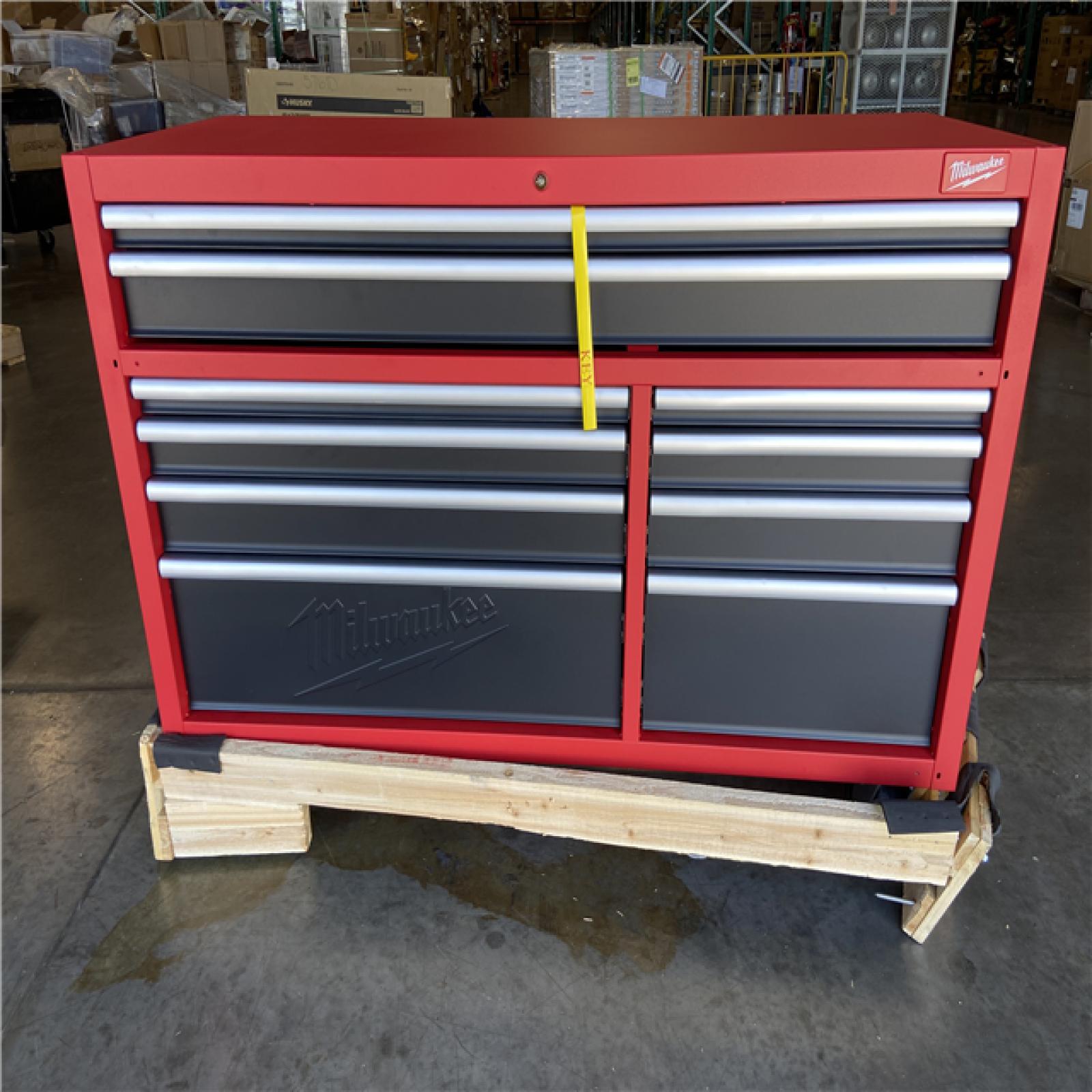 DALLAS LOCATION - Milwaukee High Capacity 56 in. W x 22 in. D 10-Drawer Rolling Tool Cabinet