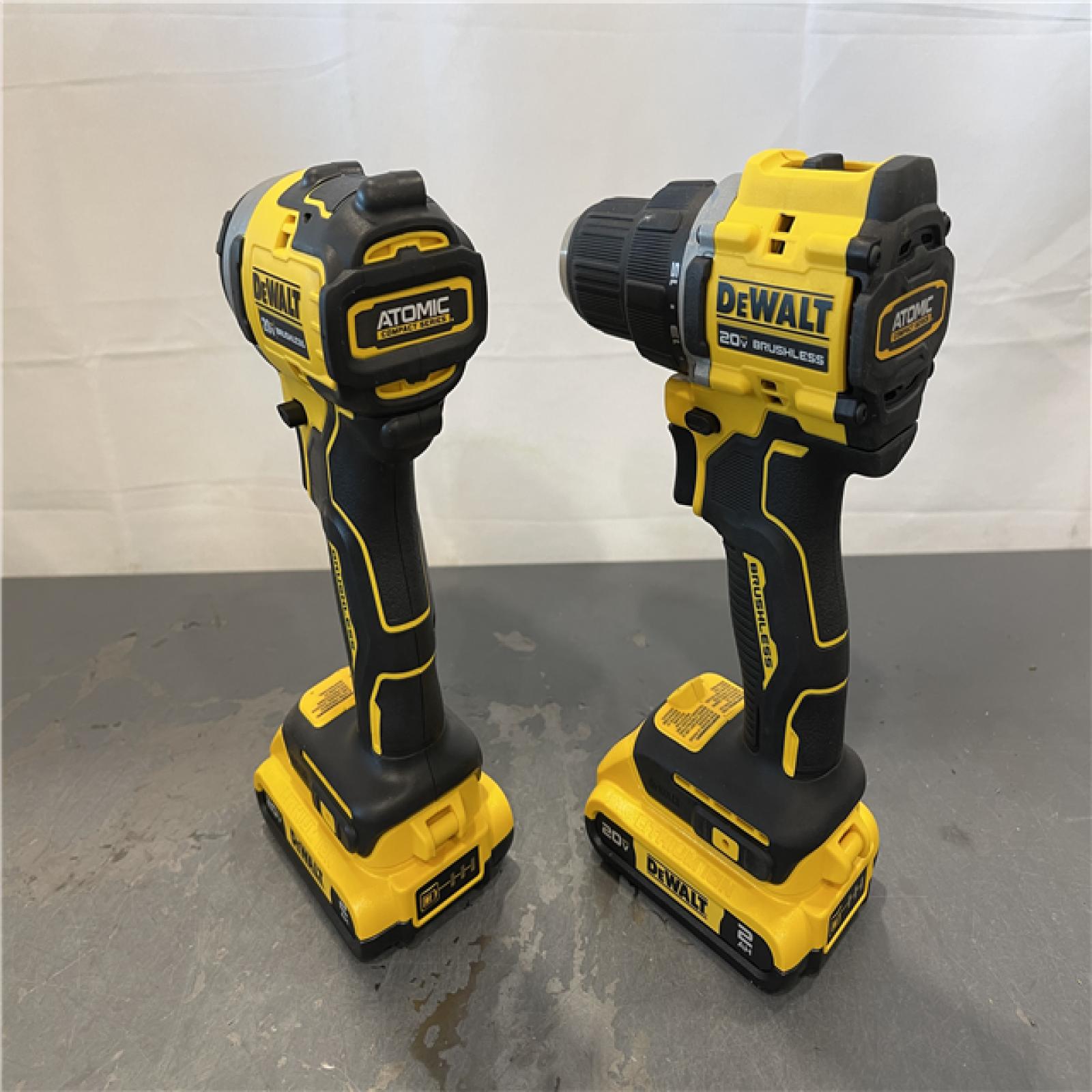 AS-IS - Dewalt ATOMIC 20-Volt MAX Lithium-Ion Cordless Combo Kit