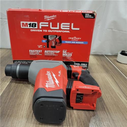 AS-IS Milwaukee 2915-20 M18 FUEL 18-Volt Lithium-Ion Brushless Cordless SDS-Plus 1-1/8 in. Rotary Hammer Drill (Tool-Only)