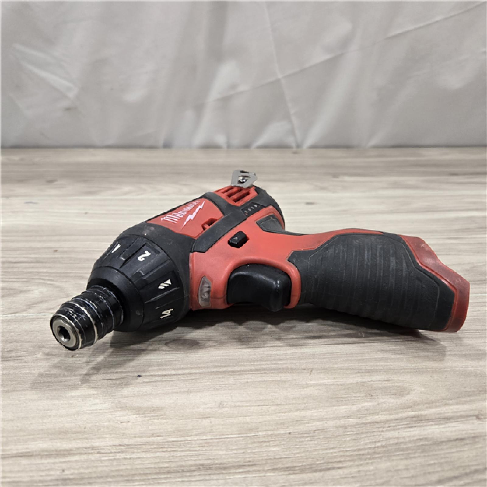 AS-IS Milwaukee 2401-22 - M12 12V Cordless Screwdriver Kit