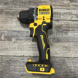 AS-IS DEWALT Atomic 20V Lithium-Ion Cordless Compact 1/2 in. Drill/Driver Kit