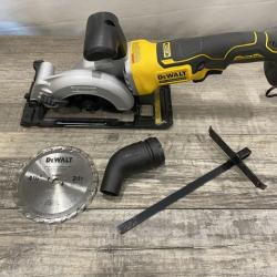 AS-IS DEWALT ATOMIC 20V MAX Cordless Brushless 4-1/2 in. Circular Saw (Tool Only)