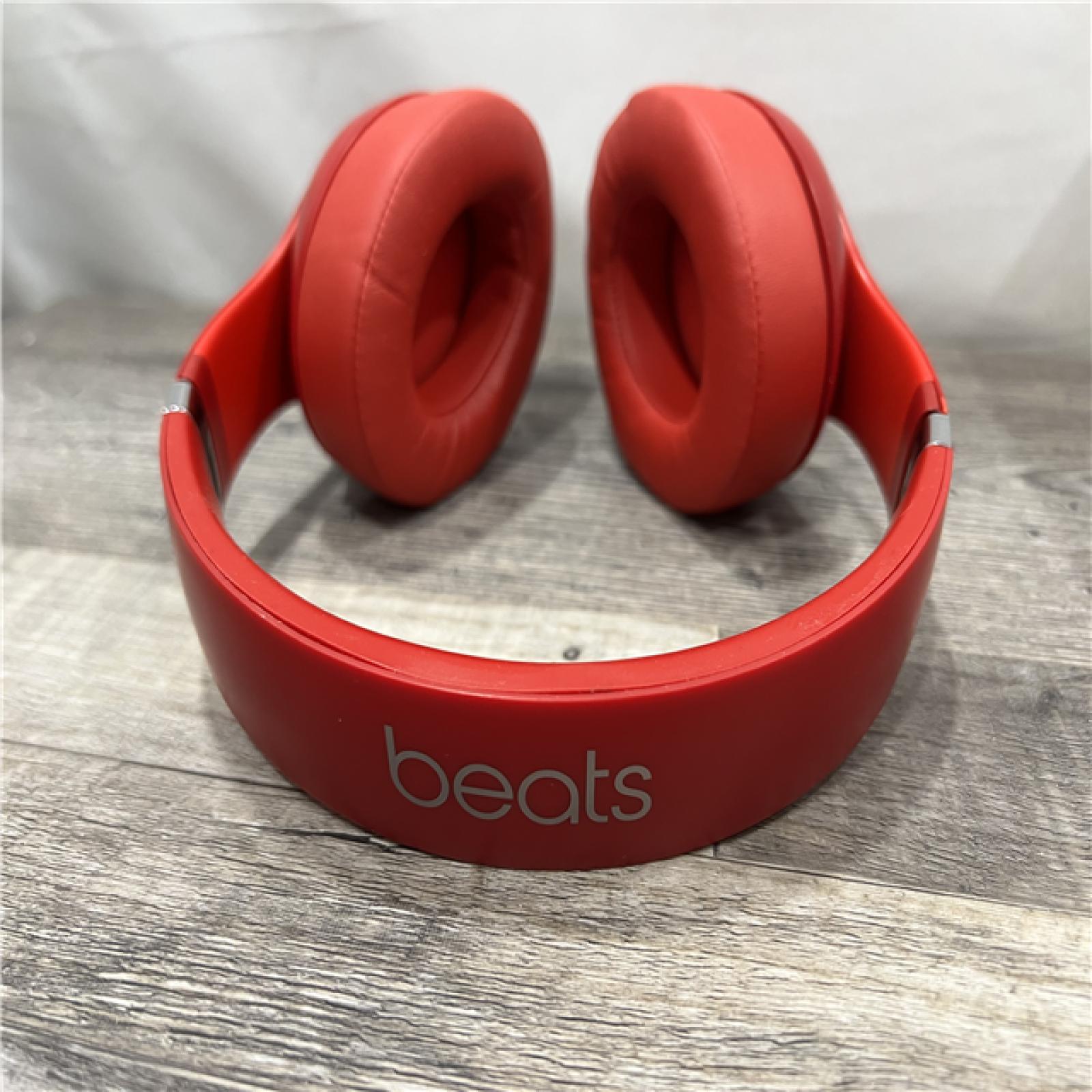 AS-IS Beats Studio3 Wireless Noise Cancelling On-Ear Headphones- Red