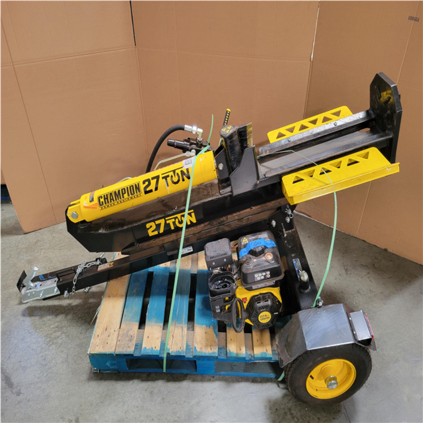 CALIFORNIA AS-IS CHAMPION 27 TON LOG SPLITTER