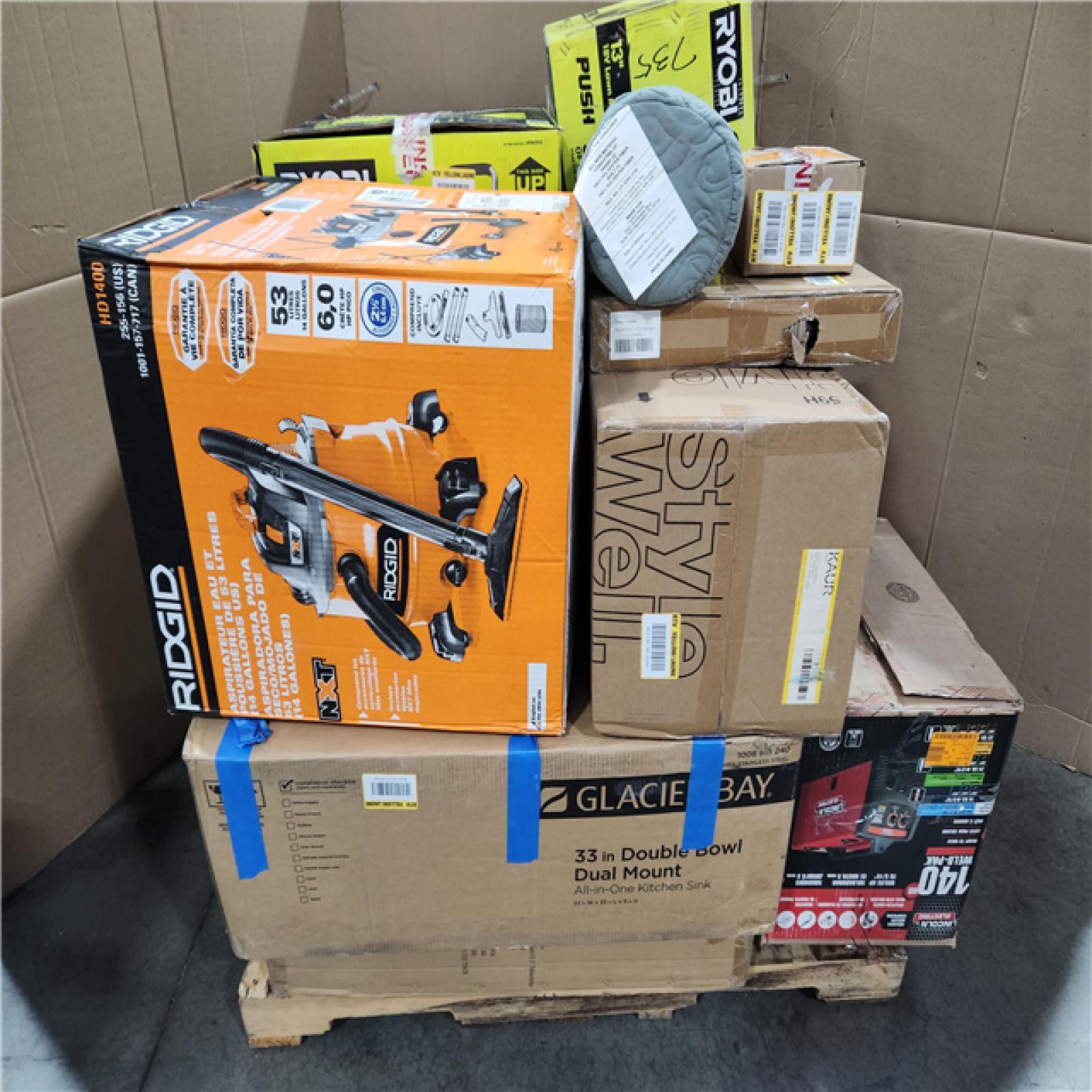 CALIFORNIA AS-IS HOME IMPROVEMENT PALLET