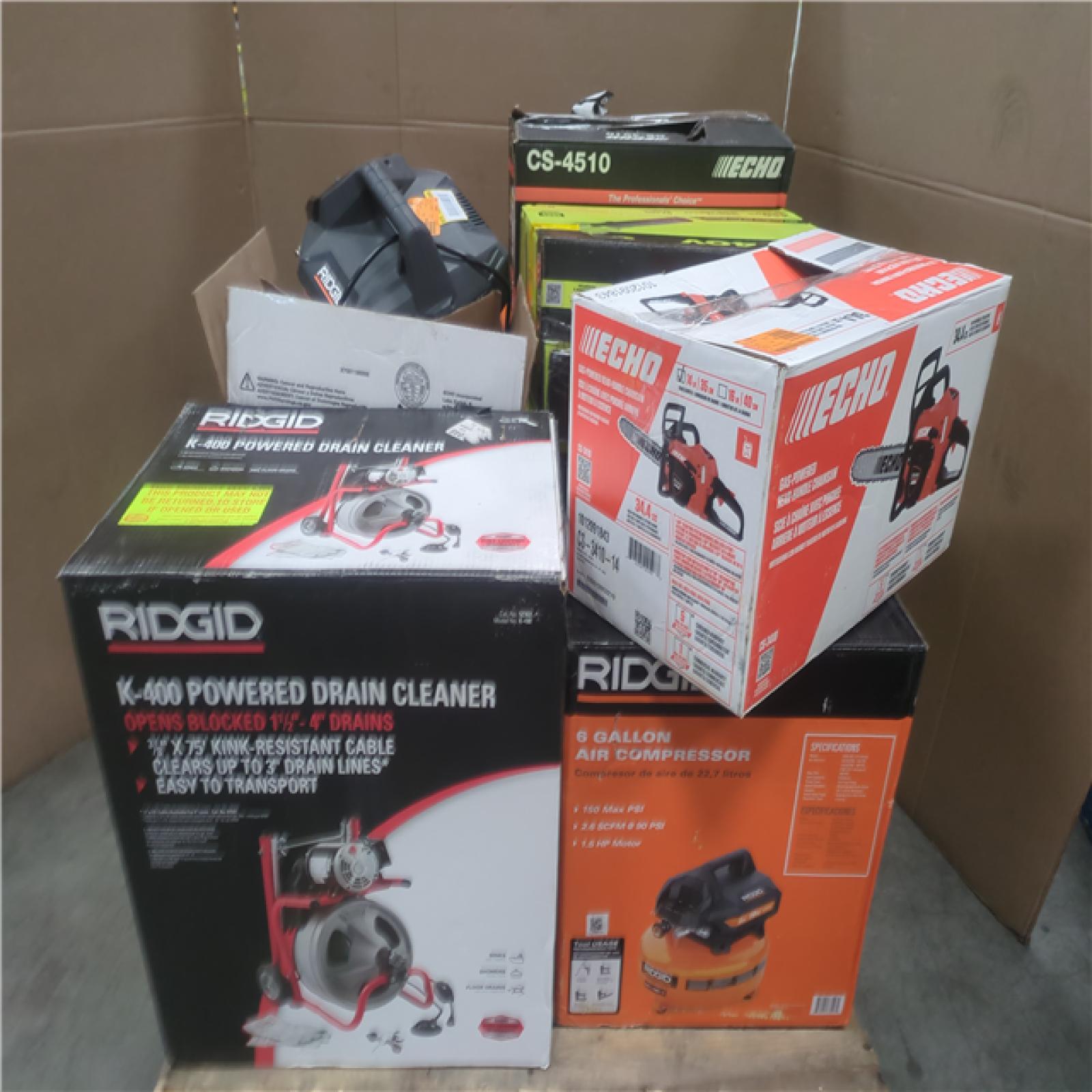 California AS-IS OUTDOOR POWER EQUIPMENT