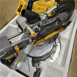 AS-IS DEWALT 60V Lithium-Ion 12 in. Cordless Sliding Miter Saw (Tool Only)