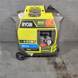 HOUSTON LOCATION - AS-IS RYOBI 2,300-Watt Recoil Start Bluetooth Super Quiet Gasoline Powered Digital Inverter Generator with CO Shutdown Sensor
