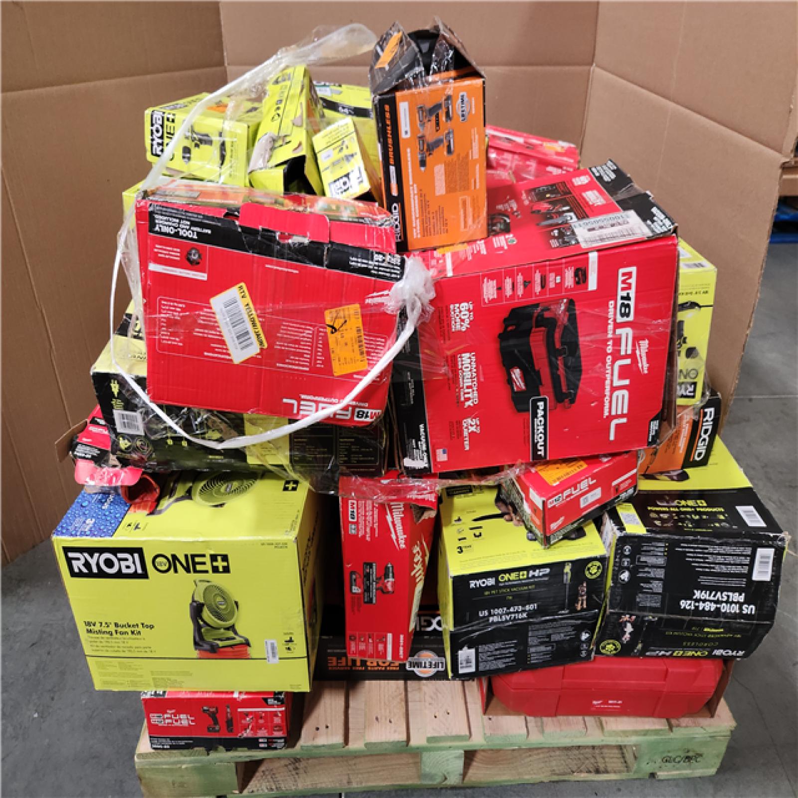 CALIFORNIA AS-IS TOOL PALLET