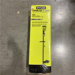 NEW! - RYOBI ONE+ HP 18V Brushless 15 in. Attachment Capable String Trimmer with 6.0 Ah Battery and Charger