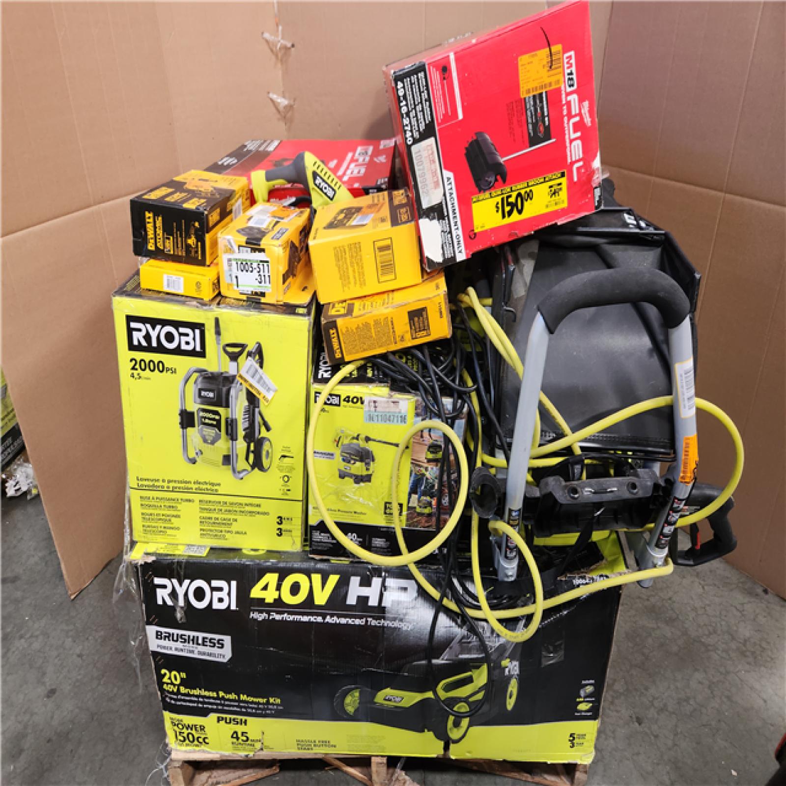 CALIFORNIA AS-IS TOOL PALLET