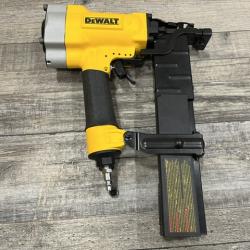AS-IS DEWALT Corded Pneumatic 16-Gauge 1 in. Crown Lathing Stapler
