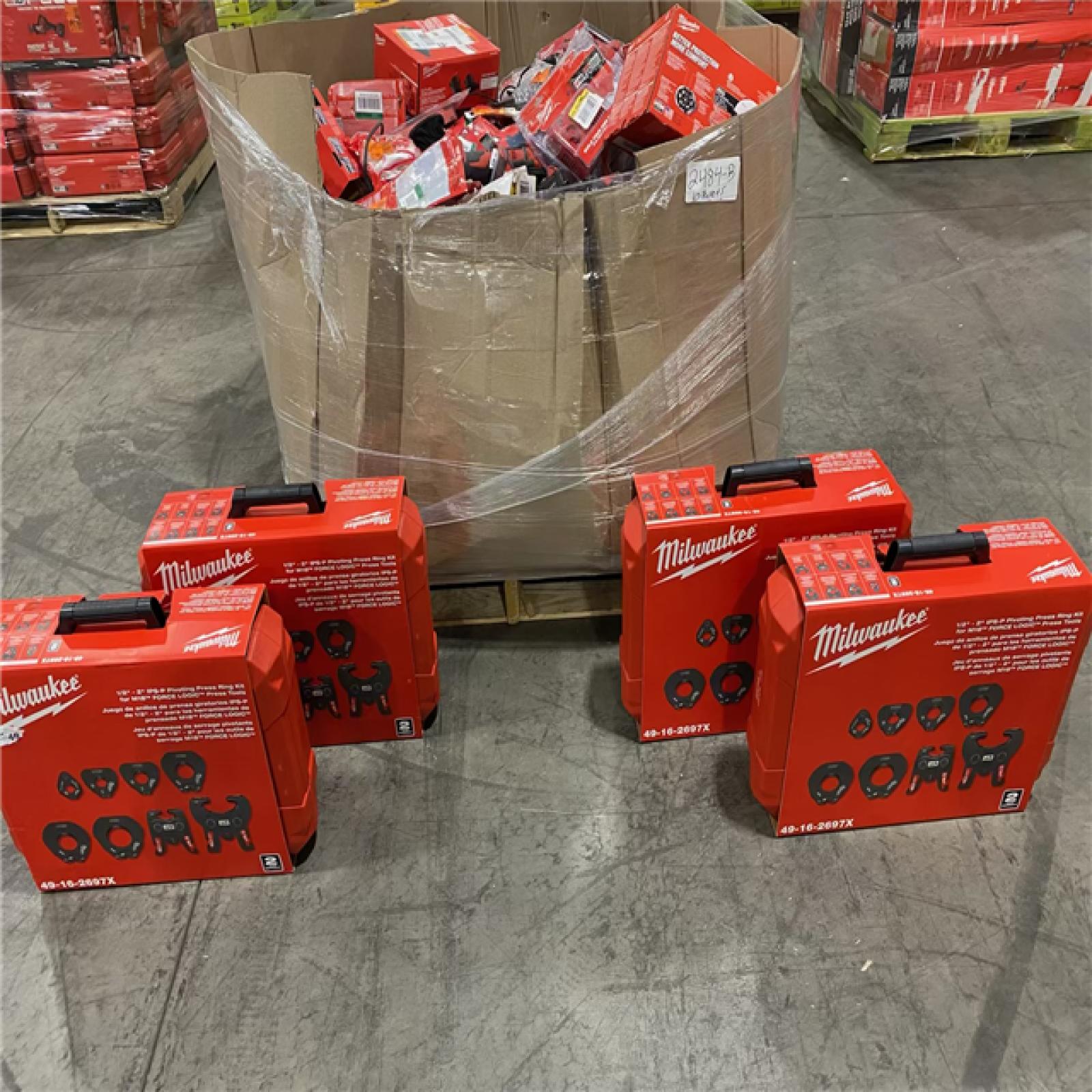 Pittston Location As-Is Power Tools Partial Truckload (10 Pallets) 2484-B