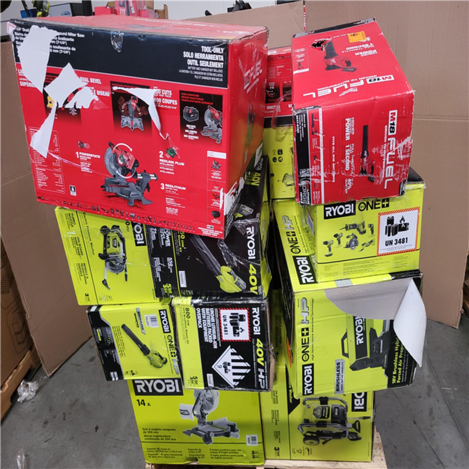 CALIFORNIA AS-IS TOOL PALLET