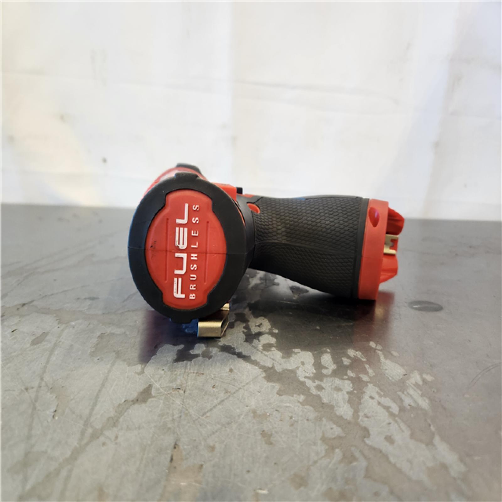 AS-IS - Milwaukee M12 FUEL SURGE 12V Lithium-Ion Brushless Cordless 1/4 in. Hex Impact Driver Compact Kit W/Two 2.0Ah Batteries, Bag