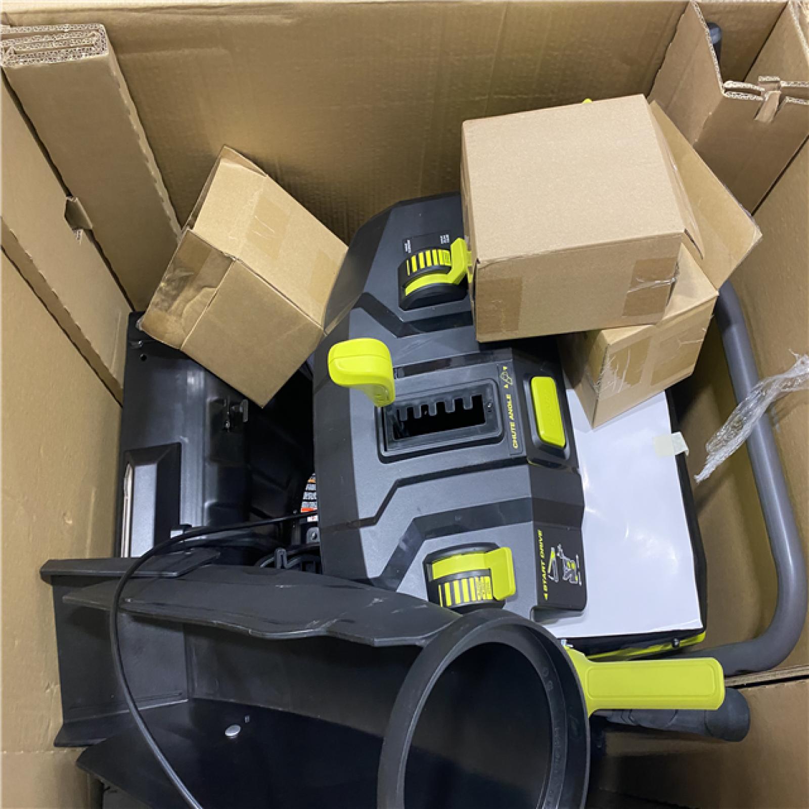 Dallas Location - As-Is RYOBI 40V HP Brushless Whisper Series 22 2-Stage Cordless Electric Self-Propelled Snow Blower - (2) 8 Ah Batteries & Charger
