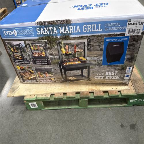 California AS-IS Santa Maria Grill Charcoal or Hardwood (Damaged Box)