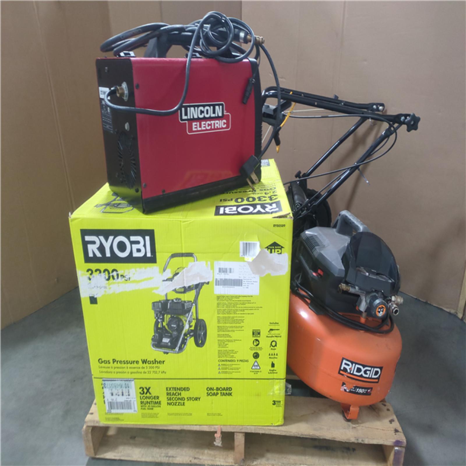 CALIFORNIA AS-IS OUTDOOR POWER EQUIPMENT