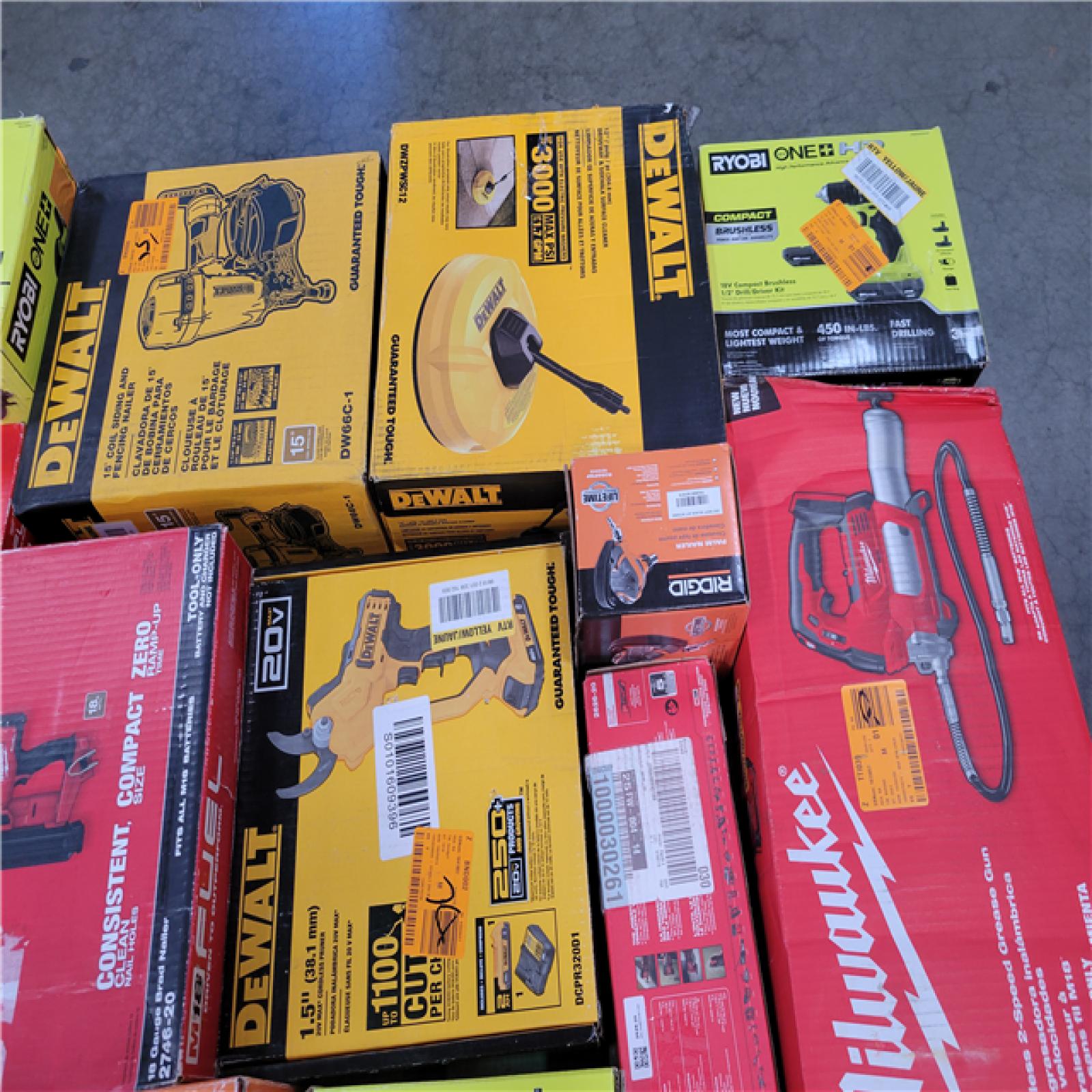 CALIFORNIA AS-IS TOOL PALLET