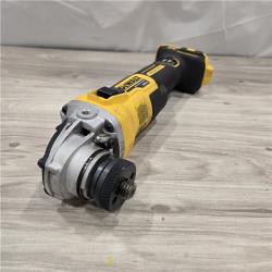 AS-IS DeWalt DCG405B 20V Max XR 4.5-Inch Slide Switch Small Angle Grinder (Tool Only)