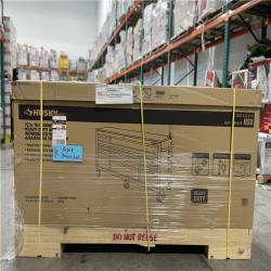DALLAS LOCATION- AS-IS HUSKY 72 in. W x 24 in. D Heavy Duty 18-Drawer Mobile Workbench Cabinet
