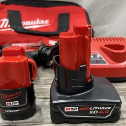 AS-IS Milwaukee FUEL 12-Volt Lithium-Ion Brushless Cordless Hammer Drill and Impact Driver Combo Kit