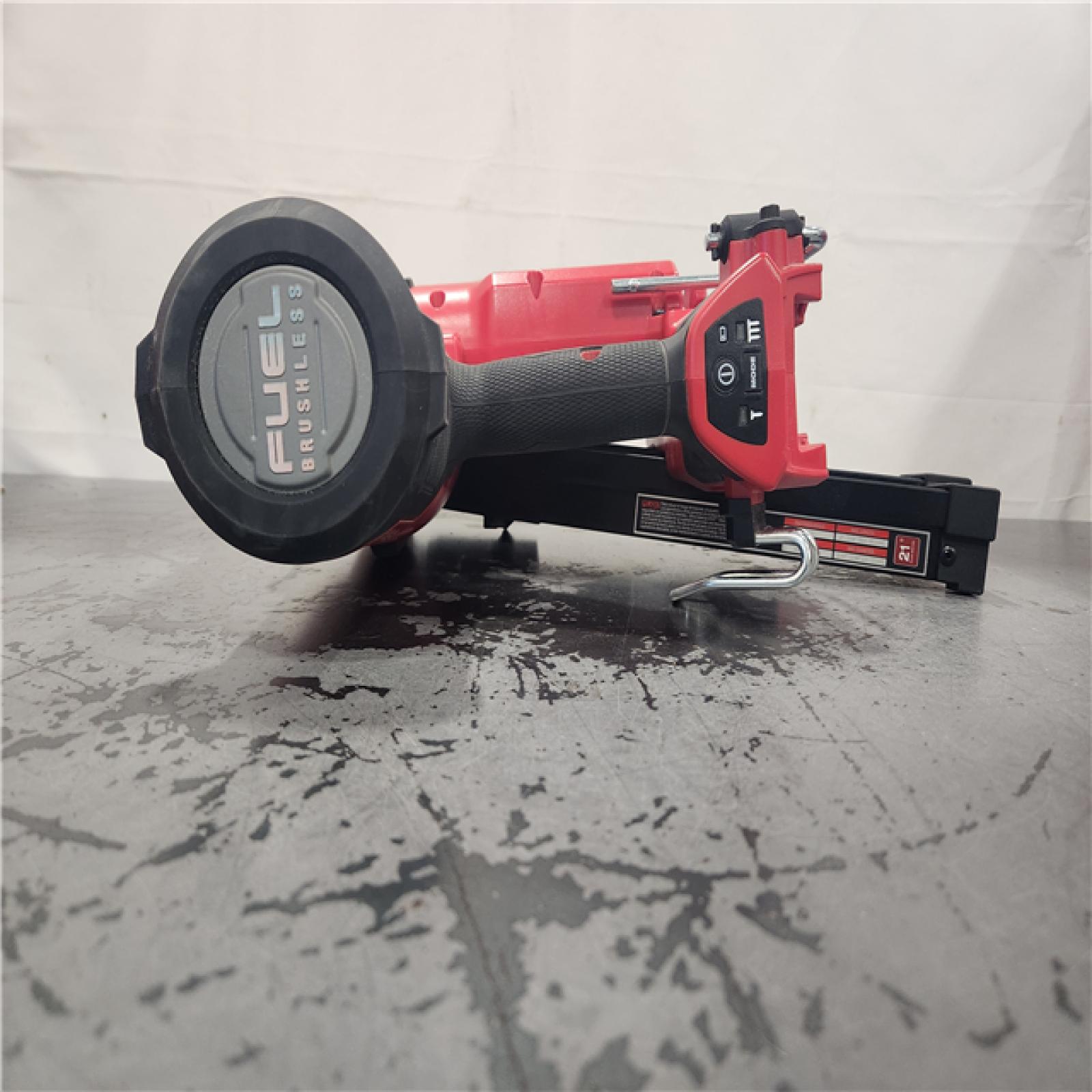 AS-IS- Milwaukee FUEL 3-1/2 in. 18-Volt 21-Degree Lithium-Ion Brushless Cordless Framing Nailer (Tool-Only)