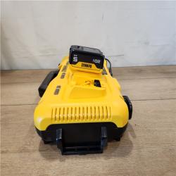 AS-IS- 20-Volt MAX 4-Port Charger with 20-Volt MAX Lithium-Ion 5.0 Ah and 2.0 Ah Batteries