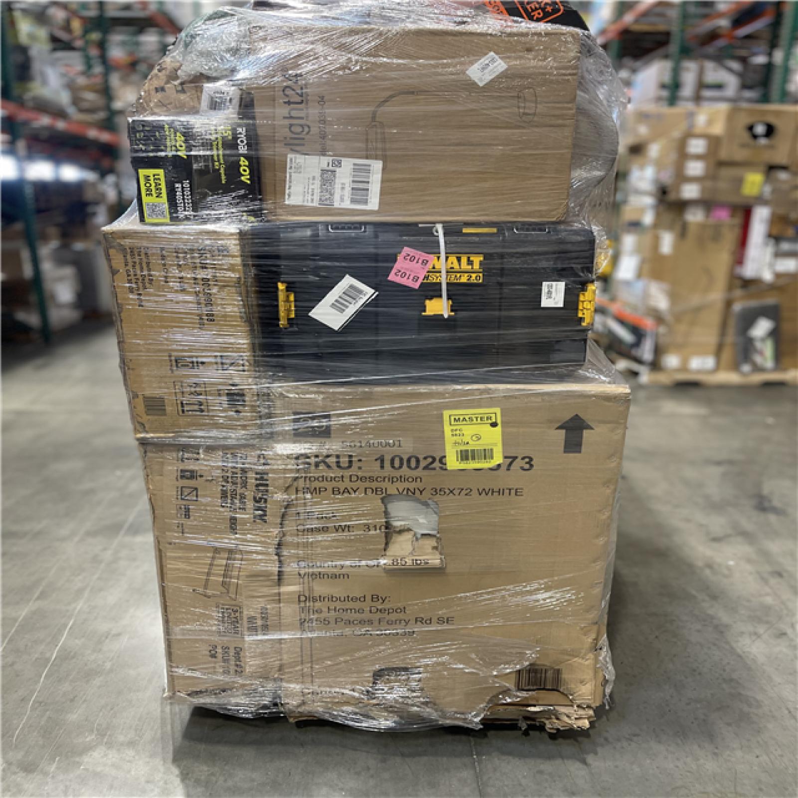 DALLAS LOCATION- AS-IS HOME IMPROVEMENT PALLET