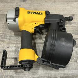 AS-IS DEWALT Pneumatic 15-Degree Coil Corded Siding Nailer