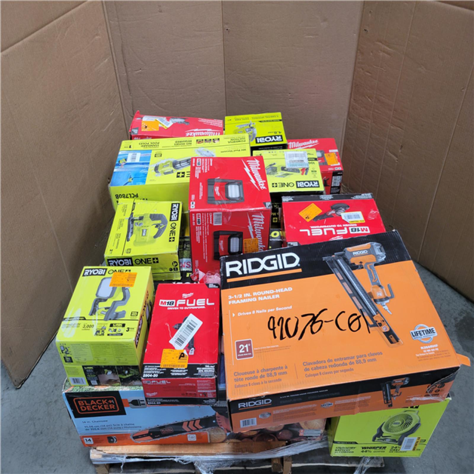 CALIFORNIA AS-IS TOOL PALLET